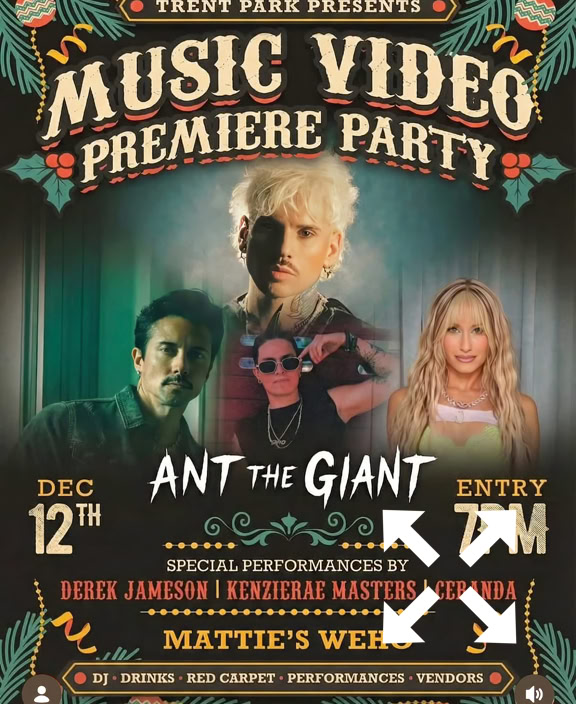 A group of people walking down a dimly lit staircase in an urban setting at night, capturing nightlife ambiance.